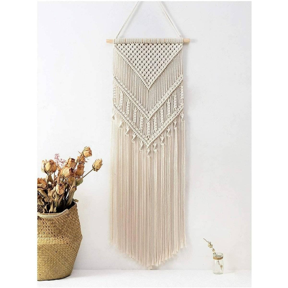 Ecofynd Macrame Boho Wall Hanging