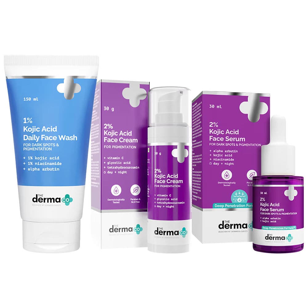 The Derma Co Kojic Acid Pigmentation Care Combo with Niacinamide