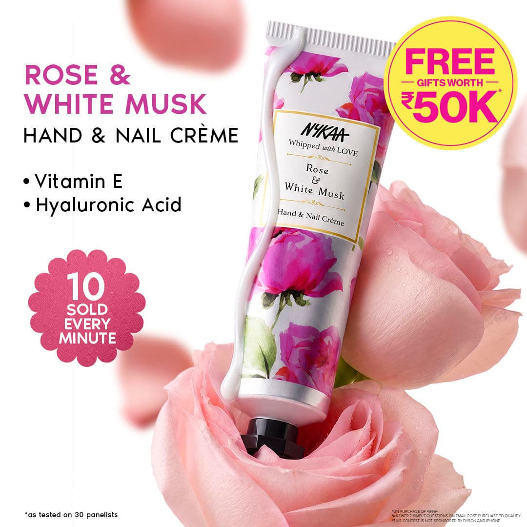 Wanderlust Hand & Nail Creme - Rose & White Musk