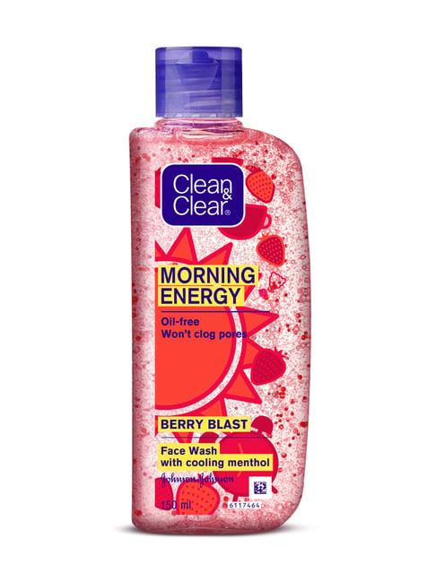 Clean & Clear Morning Energy Berry Blast Face Wash - 150 ml
