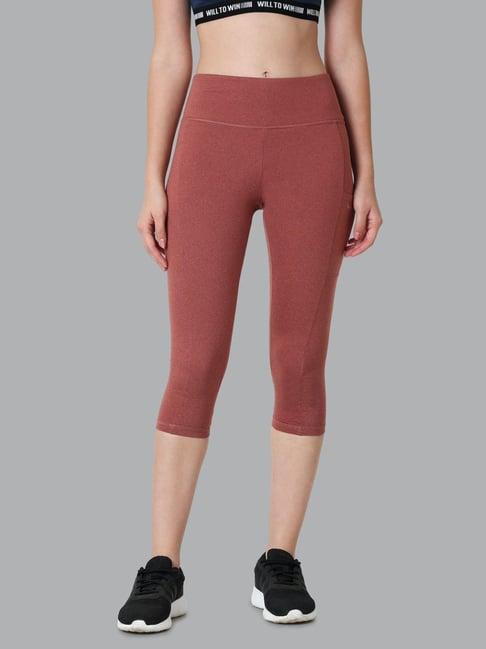 Van Heusen Brown Mid Rise Capris