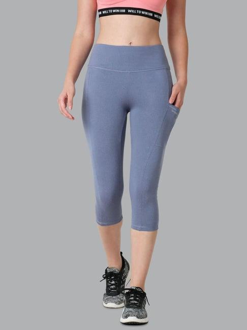 Van Heusen Blue Mid Rise Capris