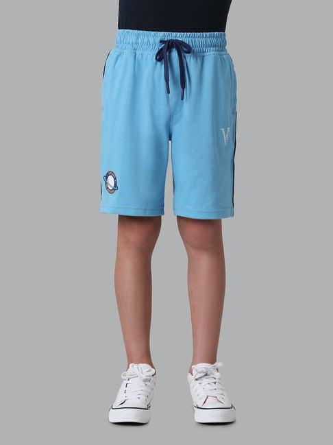 Van Heusen Regular Fit Smart Tech Easy Stain Release Shorts - Heritage Blue