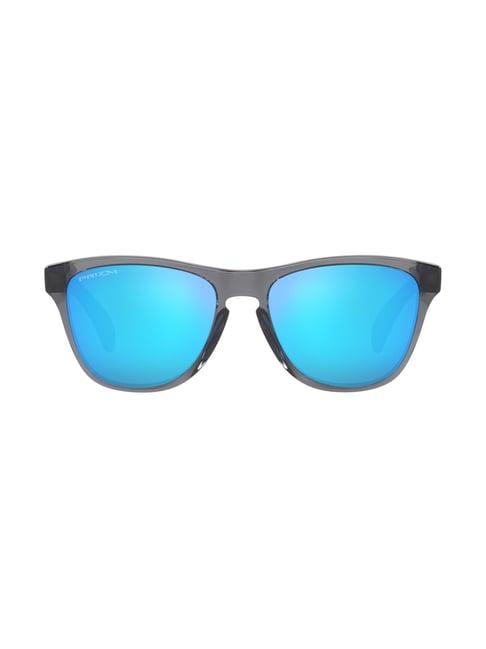 Oakley Junior Unisex UV Protected Blue Lens Pilot Sunglasses - 0OJ900990090248