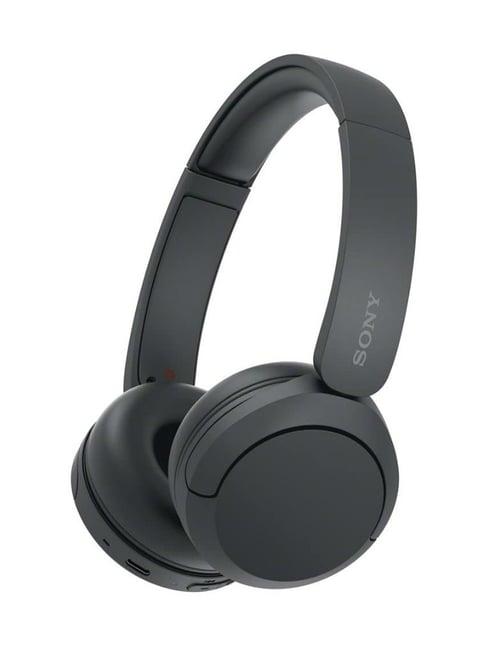 Sony WH-CH520, Wireless On-ear Bluetooth Headphones With Mic, Upto 50 Hours Playtime (Black)