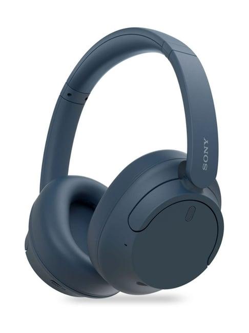 Sony WH-CH720N, Wireless Active Noise Cancellation Headphones With Mic, Upto 50 Hrs Playtime (Blue)