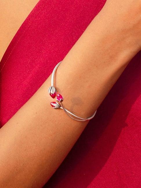 Shaya 92.5 Sterling Silver Rise Above Hate Bracelet for Women