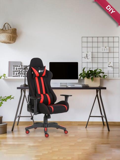 Green Soul Beast Black & Red PU Leather Gaming Chair