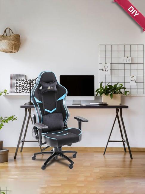Green Soul Monster S Black & Blue PU Leather Premium Gaming Chair