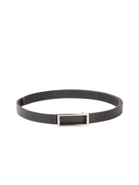 Crusset Black Casual Belt for Girls