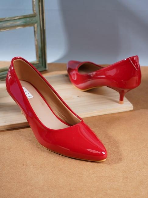 Elle Women's Red Formal Pumps
