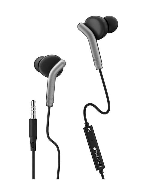 Zebronics Zeb-Bro 3.5mm In The Ear Wired Earphone (Black)