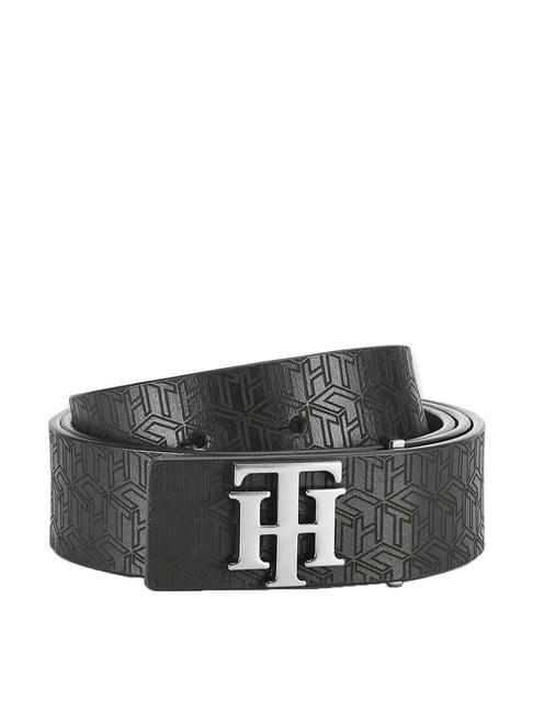 Tommy Hilfiger Fisher Black Waist Belt for Men