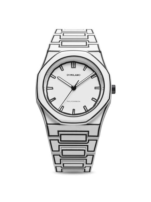 D1 Milano Polycarbon PCBJ34 Analog Watch for Men