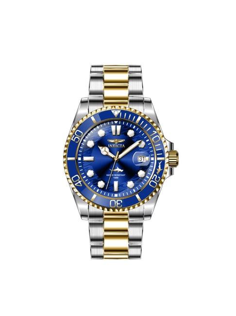 Invicta Diver 100 M Quartz Blue Dial Analog Watch For - Women 30481