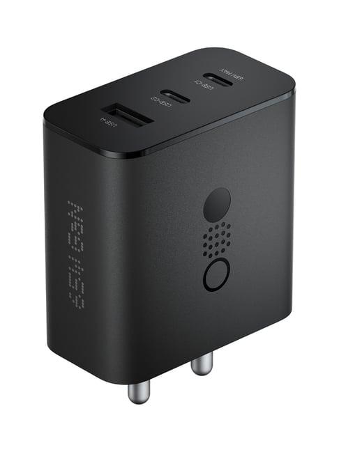 CMF by Nothing 65W GaN 3 A Multiport Mobile Charger (Dark Grey)