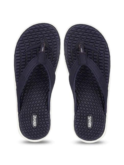Bata Women's NEW BUBBLEX LDS TH Navy Flip Flops