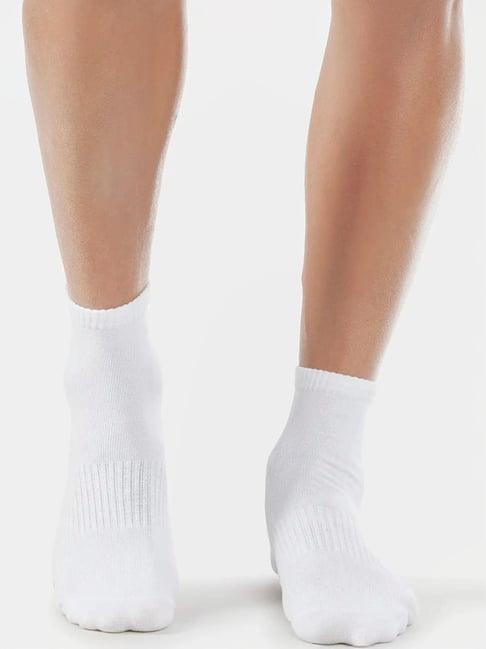 Jockey 7106 Men's Compact Cotton Elastane Stretch Ankle Length Socks With StayFresh Treatment