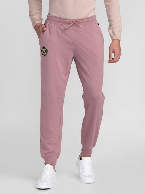 Giordano Pink Slim Fit Joggers