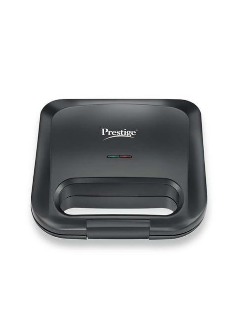 Prestige Black Aluminium Sandwich Toaster With Fixed & Deep Sandwich Grill Plate