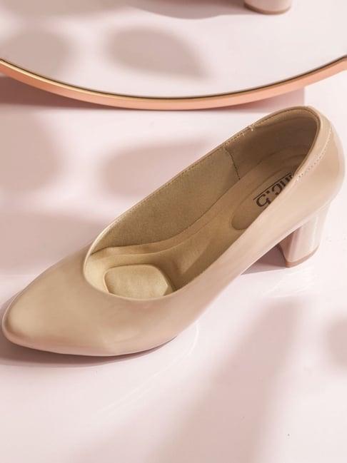 Inc.5 Women's Beige Formal Pumps