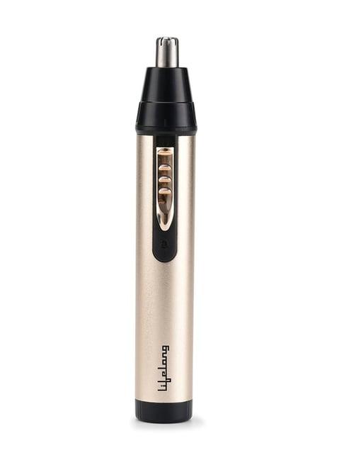 Lifelong LLPCM300 Rechargeable Nose & Ear Trimmer with 360 Degree rotating head (Gold-Toned & Black)