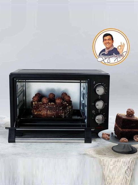 Wonderchef 19L Oven Toaster Griller (OTG) with Auto-Shut Off (1280W, Black)