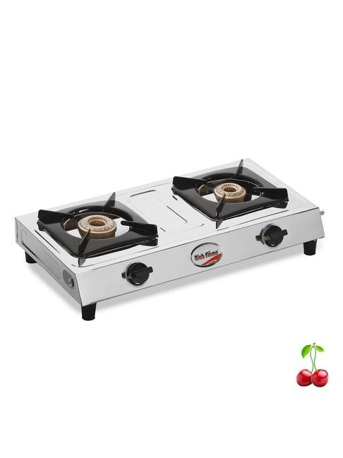 RICHFLAME Gas Stove with 2 Burners ( Silver )