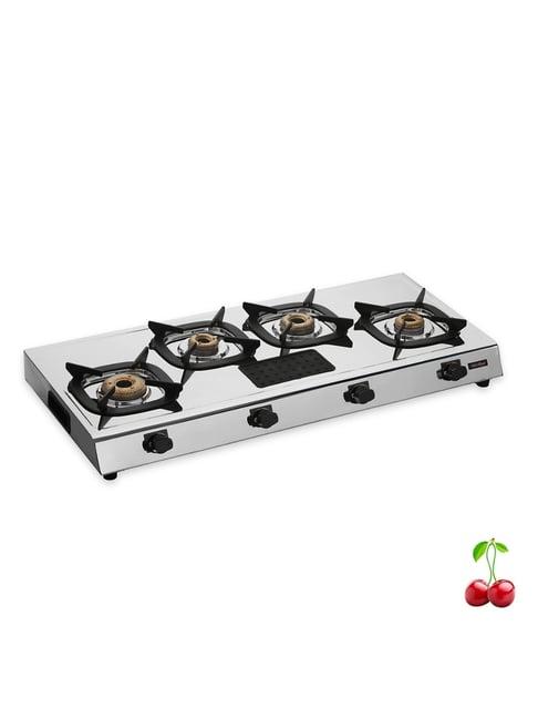 RICHFLAME Gas Stove with 4 burners ( Silver )