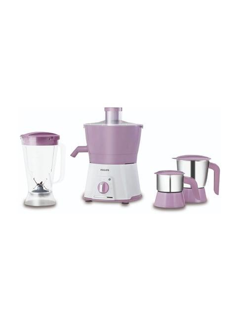 Philips Avenger HL7581 600 Juicer Mixer Grinder with 3 jars (Pink)