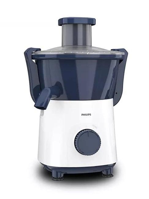 Philips Juicer HL7566/00, 500W, Compact, Easy to Clean Juicer (Deep Azure)