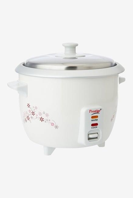 Prestige Delight PRWO 1.0 1 L 400 W Electric Rice Cooker (White)