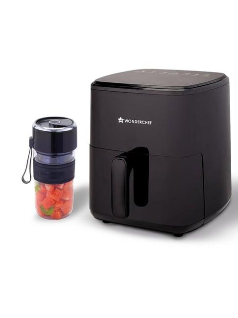 Wonderchef Evita Air Fryer with 5 Pre set Menu & Auto Shut Off (Black, 3.8 L)