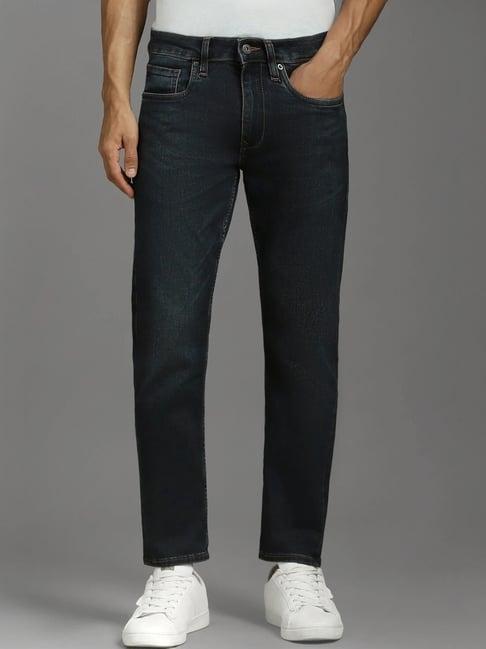 Men Navy Light Smart Fit Jeans