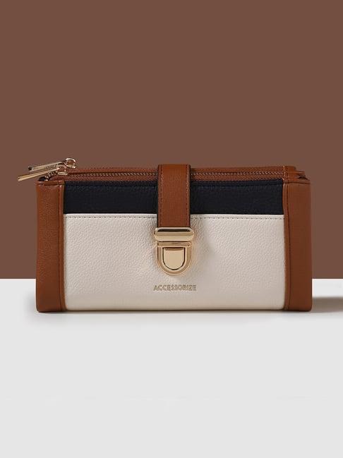 Accessorize London Multicolor Color Block Wallet for Women