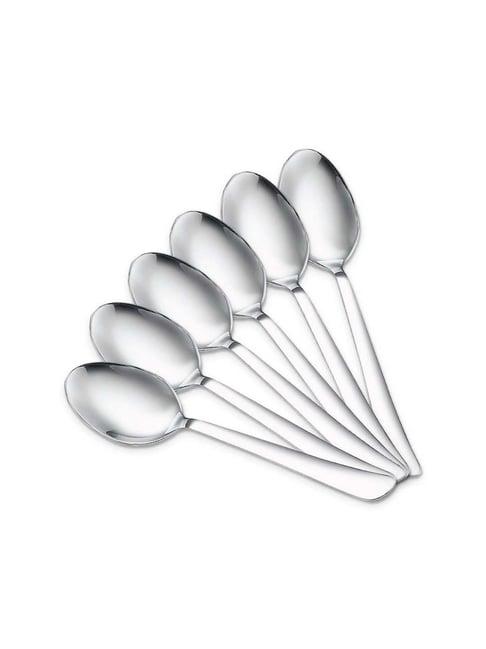 Judge by Prestige Sparkle Stainless Steel Baby Spoon 6 pc Set Dishwasher Safe Silver