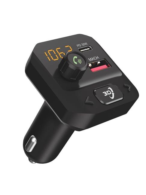 Portronics Black Auto 10 Plus Car Bluetooth Receiver