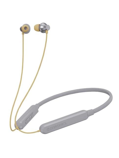 Zebronics¿Grey Jumbo LITE with 70H Bluetooth v5.2 Wireless In Ear Neckband