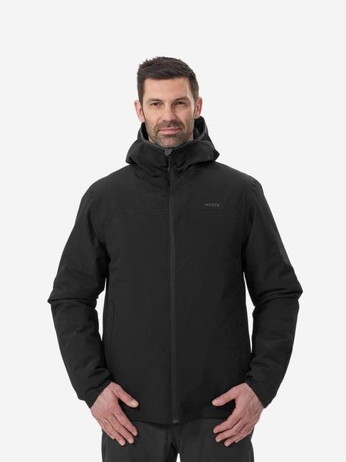 Wedze - Black Regular Fit Sports Hoodie