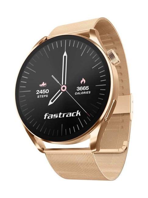 Fastrack Dezire FX1 Smartwatch with BT Calling (Gold)