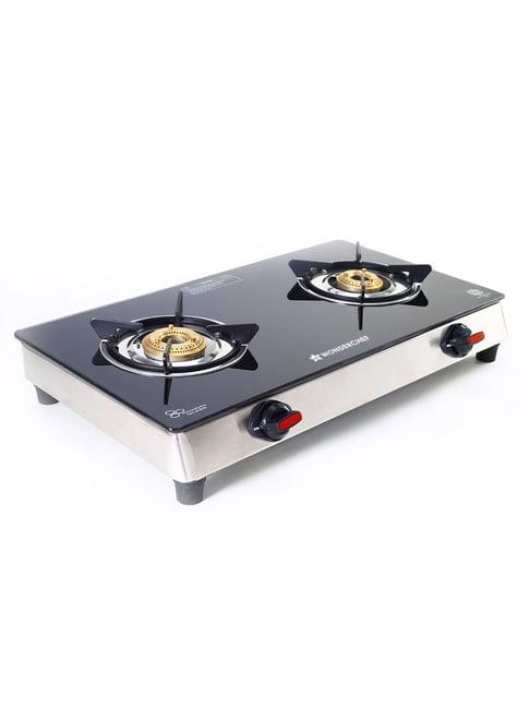Wonderchef Black Galaxy 2 Burner Cooktop