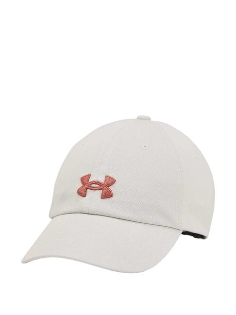 UNDER ARMOUR White Polyester Baseball Cap