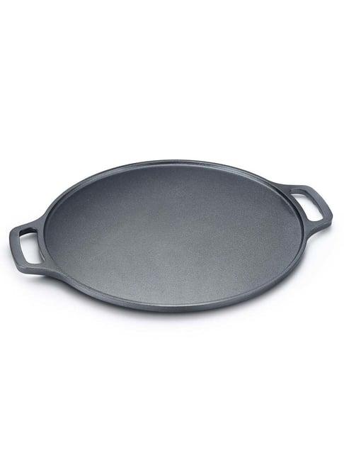 Prestige Dura Cast Iron Tawa 30cm Cast Iron Heavy Gauge & Induction Bottom