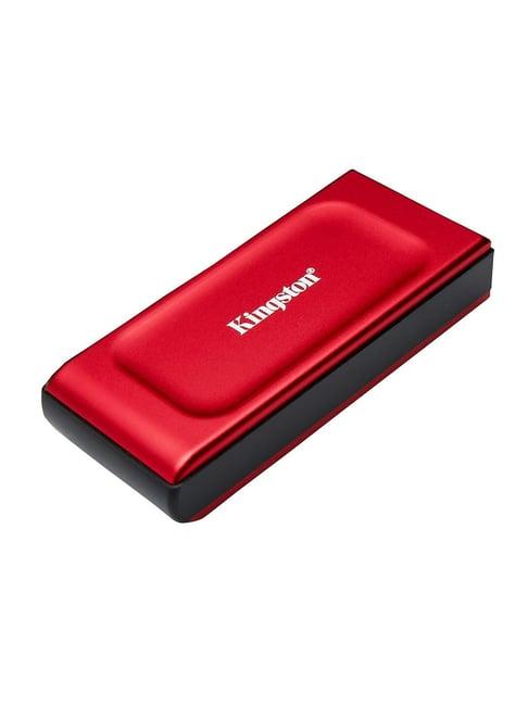 Kingston XS1000 2TB Portable SSD Red | USB 3.2 Gen 2 | Up to 1050MB/s