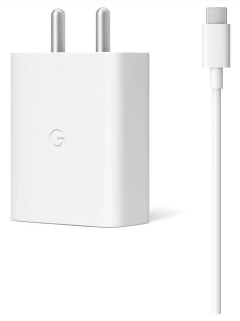 Google 30W - 5A| Usb-C| Power Adaptor For Google Devices (White) (Ga02431-In)