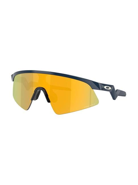 Oakley Junior Unisex UV Protected Gold Lens Rectangle Sunglasses - 0OJ901590150528