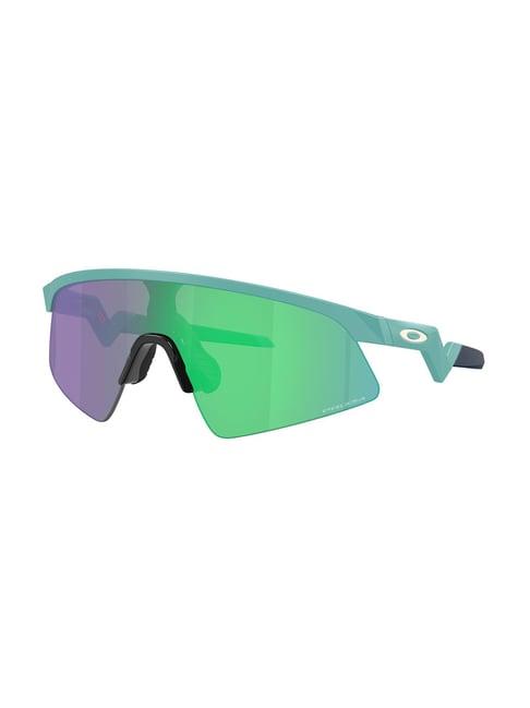 Oakley Junior Unisex UV Protected Green Lens Rectangle Sunglasses - 0OJ901590150628