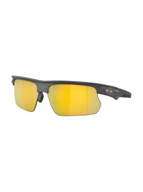 Oakley Unisex Polarized Gold Lens Rectangle Sunglasses - 0OO940094001268