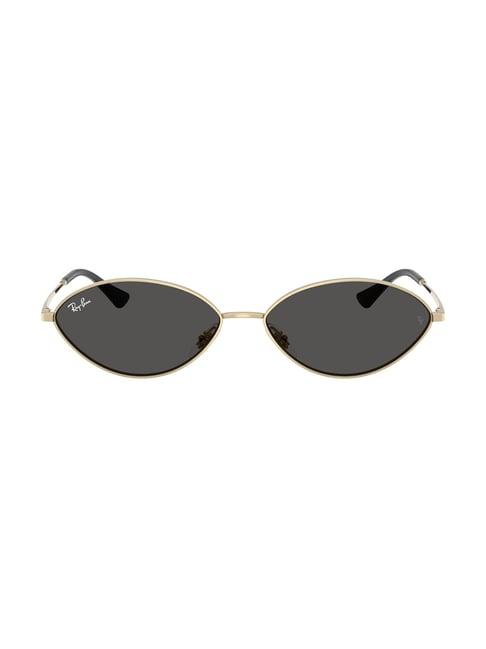 Ray-Ban Pulse Unisex UV Protected Grey Lens Oval Sunglasses - 0RB375792138759