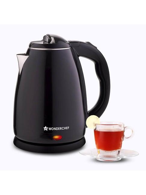 Wonderchef Black Electric Kettle - 1.8 Litres